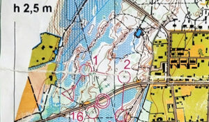 Kaitseliidu MV orienteerumises kaart 249x428